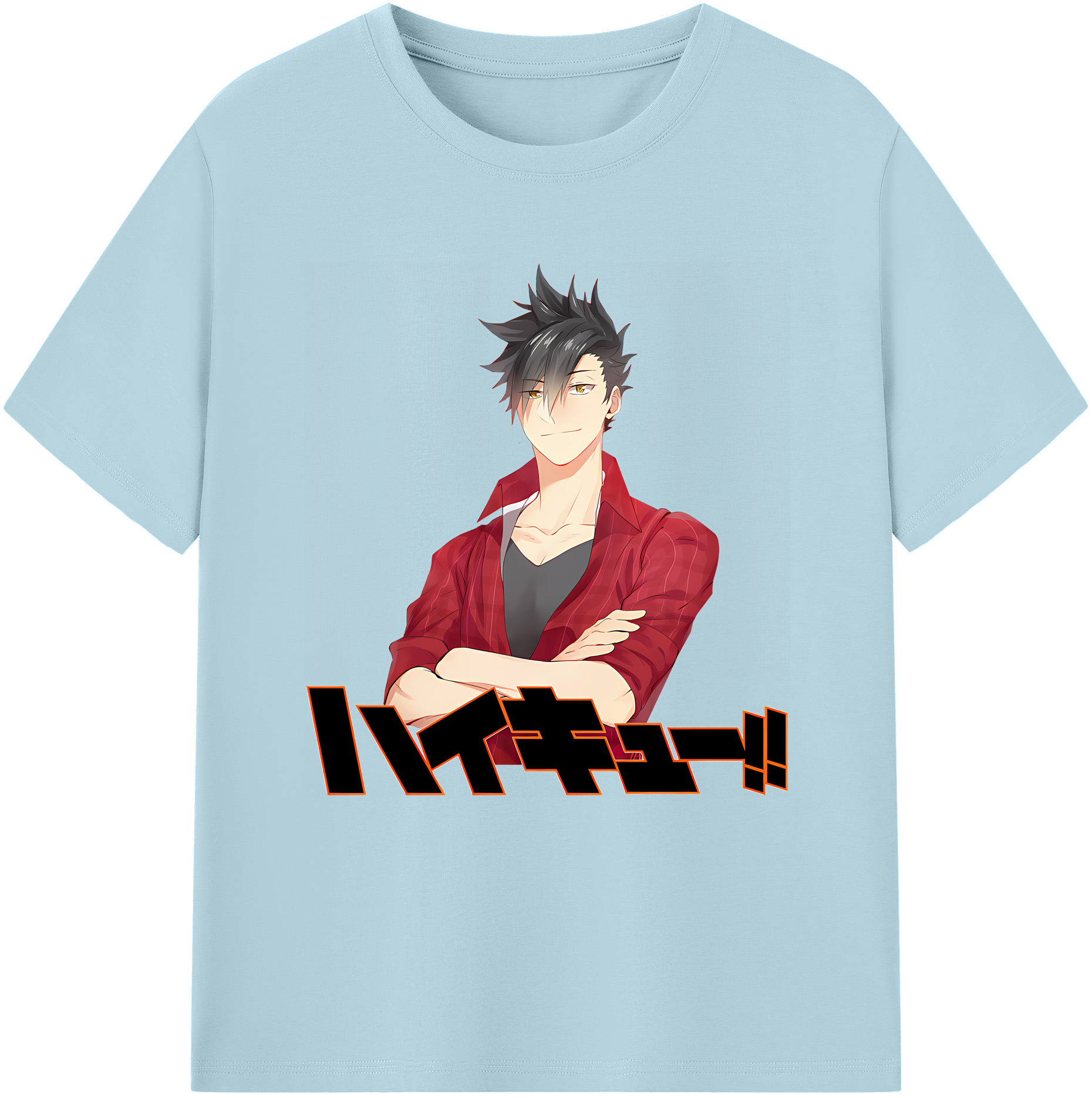 （画像用） ハイキュー!! Haikyu!! 綿100％半袖Tシャツ（フロントプリント）